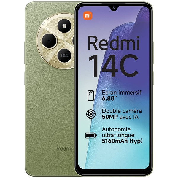 Xiaomi Redmi 14C dual sim 6GB RAM 128GB verde D