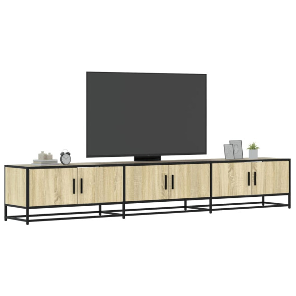 Mueble para TV madera de ingeniería roble Sonoma 240x35x41 cm D