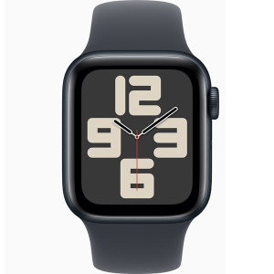 Apple watch se 3rd v2/ gps/ 44mm/ caja de aluminio medianoche/ correa deportiva medianoche s/m D