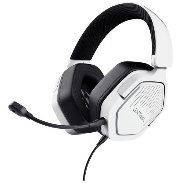 Auriculares gaming con micrófono trust gaming gxt 492w carus/ jack 3.5/ blancos D