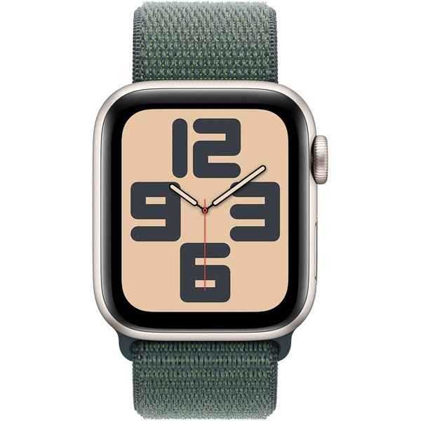 Apple watch se 3rd v2/ gps/ 44mm/ caja de aluminio blanco estrella/ correa loop deportiva verde lago D