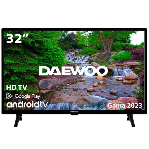 Smart TV DAEWOO 32" LED HD 32DM53HA1 negro D