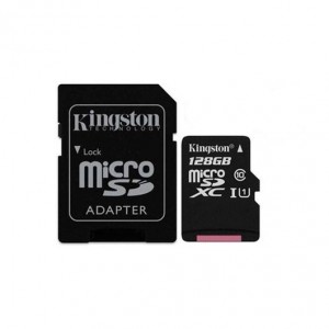 MEM MICRO SDXC 128GB KINGSTON CANVAS SELECT+ADAPT D