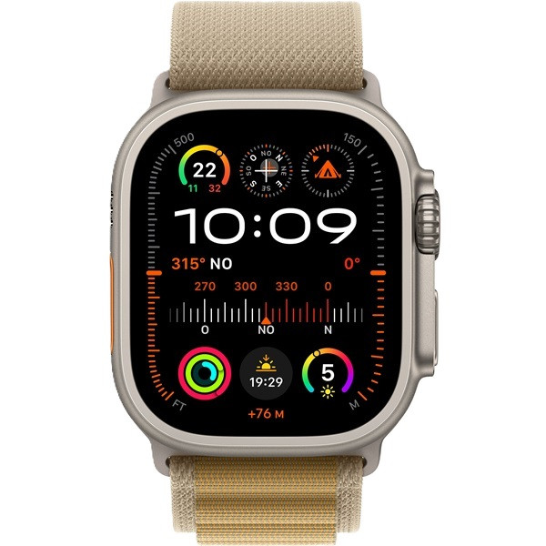 Watch Apple Watch Ultra 2 LTE 49mm Titanium Case with Alpine Loop M Tan D