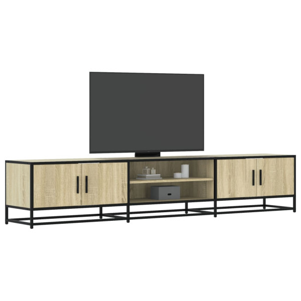 Mueble para TV madera de ingeniería roble Sonoma 210x35x41 cm D