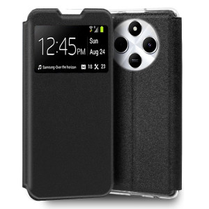 Funda COOL Flip Cover para Xiaomi Redmi 14C Liso Negro D