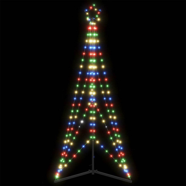 Luces para árbol de Navidad 363 LEDs de colores 182 cm D