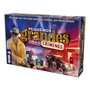 Jogo de tabuleiro de pequenos grandes crimes D