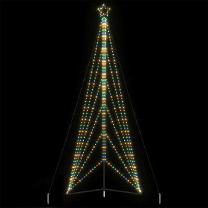 Luzes de árvore de Natal 861 LEDs coloridos 478 cm D