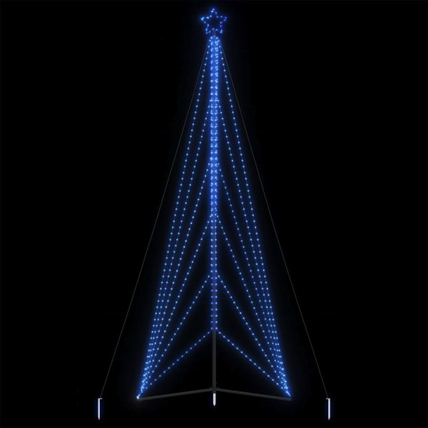 Luzes de árvore de Natal 861 LED azul 478 cm D