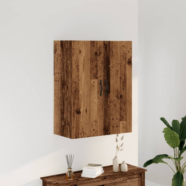 Armario de pared madera de ingeniería envejecida 69.5x34x90 cm D