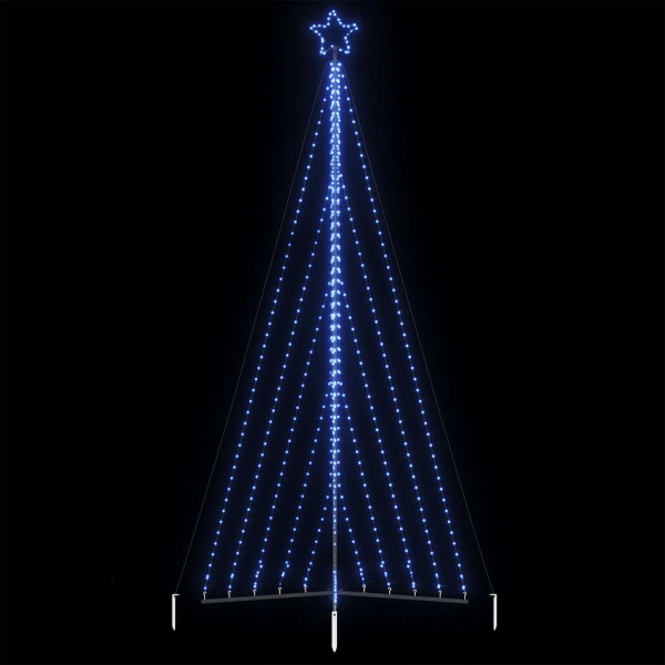 Luces para árbol de Navidad 570 LED azul 399 cm D