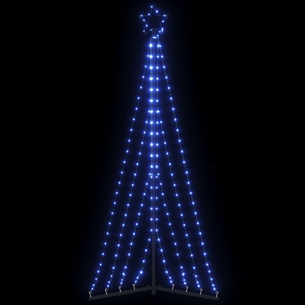 Luces para árbol de Navidad 339 LED azul 187 cm D