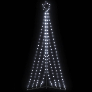 Luzes de árvore de Natal 339 LEDs brancos frios 187 cm D