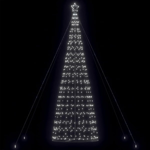 Natal árvore luz cone 1534 frio branco LEDs 503 cm D