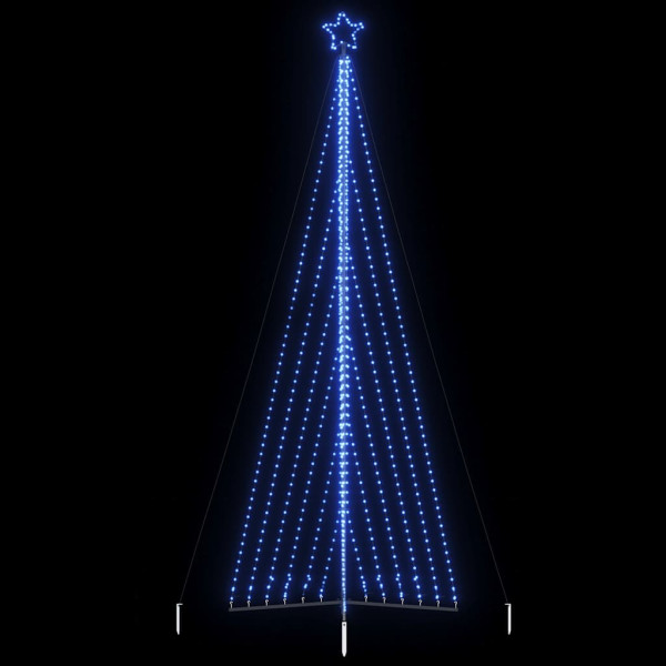 Luzes de árvore de Natal 789 LED azul 476 cm D