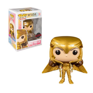 Funko pop dc wonder woman 1984 wonder woman traje dorado alas extendidas 46661 H