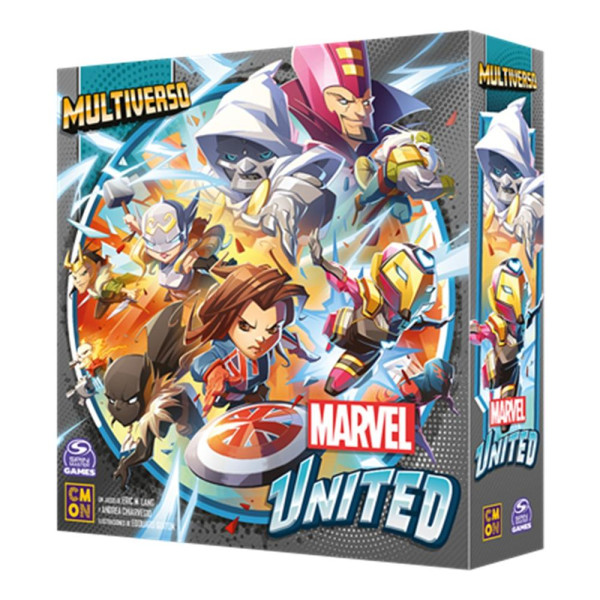 Juego de mesa marvel united multiverso D