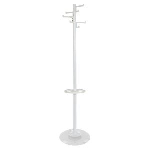 Suporte V-Part Stand com 8 ganchos porcelana branca 178 cm D