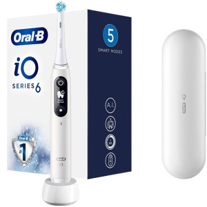 Cepillo de dientes eléctrico Oral-B iO 6 blanco D