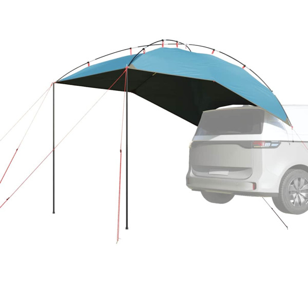 Carpa para coche impermeable azul D