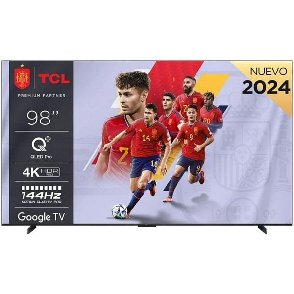 TV QLED TCL 98C655 4K HDR10+ Google TV Onkyo D