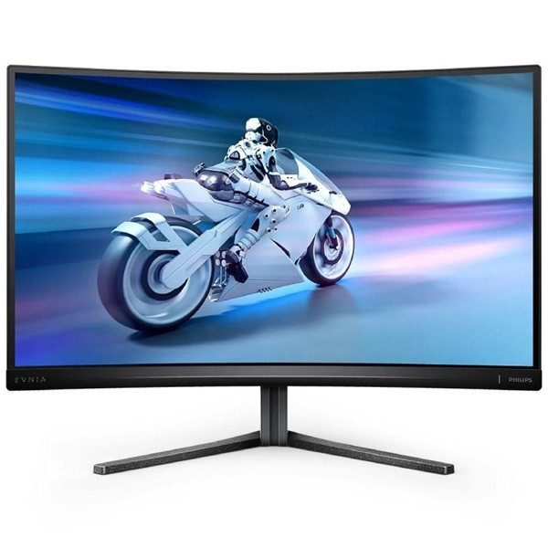 Monitor gaming curvo philips evnia 5000 27m2c5200w 27'/ full hd/ 0.3ms/ 280hz/ va/ regulable en altura/ negro D