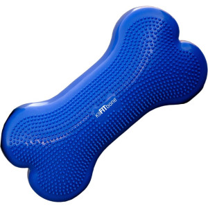 FitPAWS Plataforma equilibrio mascotas K9FITbone PVC azul FPK9BONEBL D