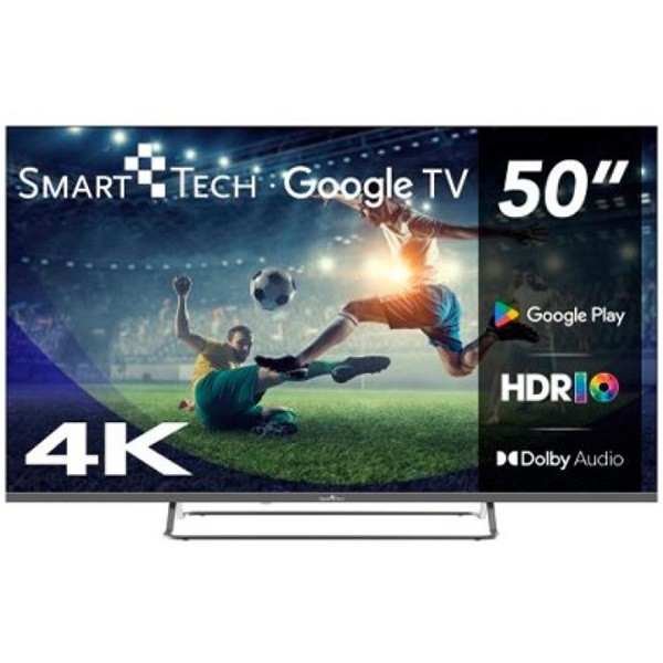 Smart TV SMART TECH 50" LED UHD 4K 50UG02V negro D