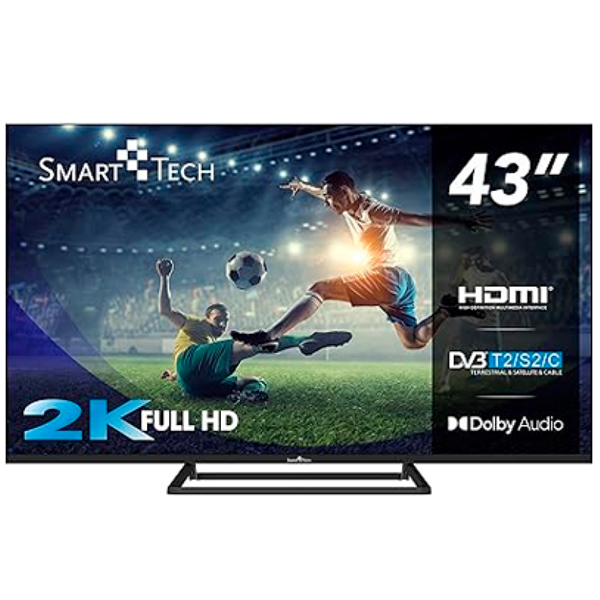 TELEVISIÓN LED SMART TECH HD 43  43FN01V3 D