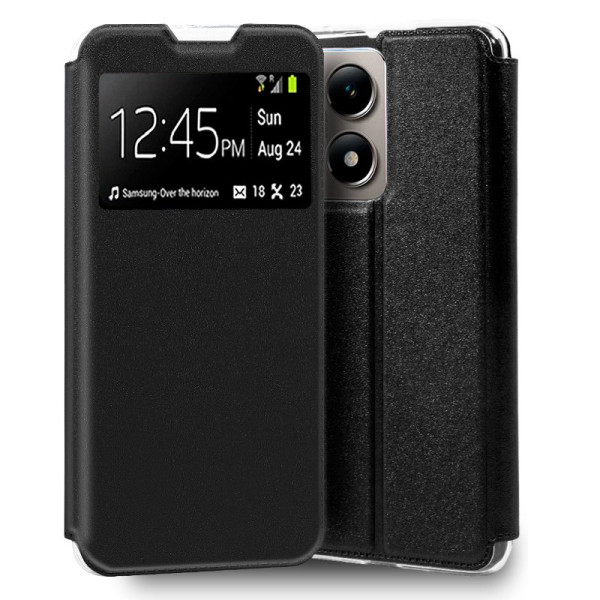 Funda COOL Flip Cover para Xiaomi 14T Pro Liso Negro D