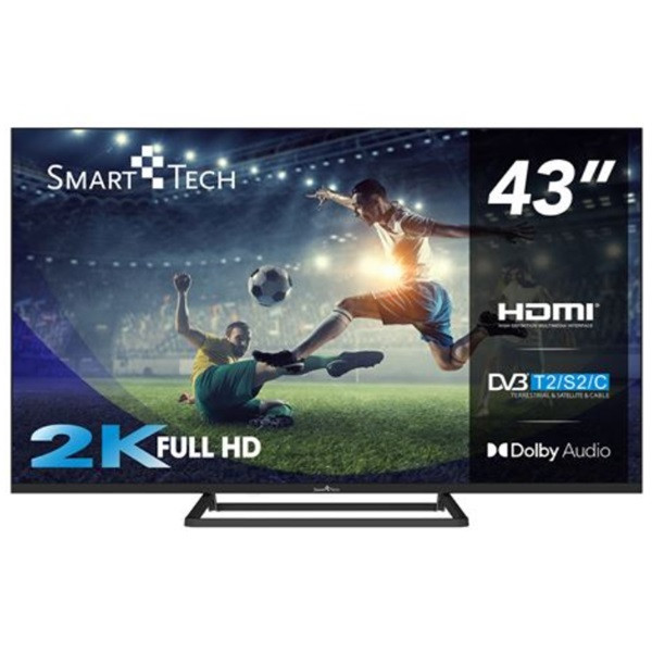 TELEVISIÓN QLED SMART TECH 144HZ UHD 43  43QG04G GOOGLE TV D