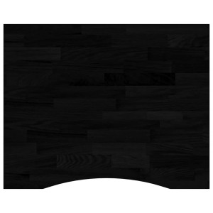 Tablero escritorio 100x80x2.5cm rectangular madera maciza roble H