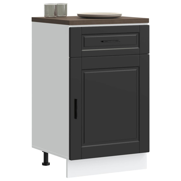 Mueble bajo de cocina Porto madera contrachapada negro Mueble bajo de cocina Porto madera contrachapada negro D