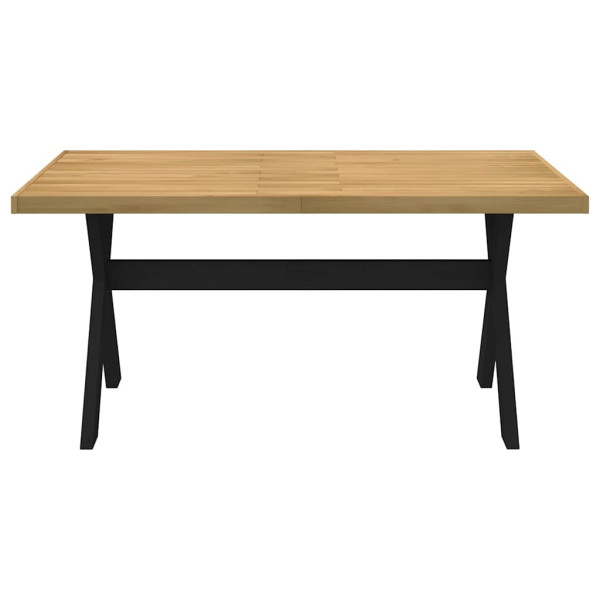 Mesa comedor NOAIN patas forma X madera maciza pino 160x90x75cm M 3