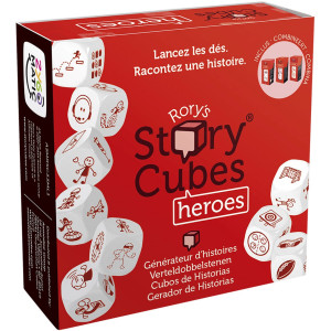 Juego de mesa asmodee story cubes heroes pegi 8 D