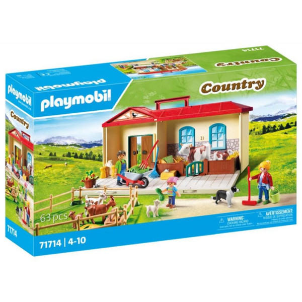 Mala de casa de campo Playmobil D