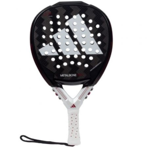 Pala de pádel adidas metalbone hrd+ 2024/ negra y blanca (ale galan) D