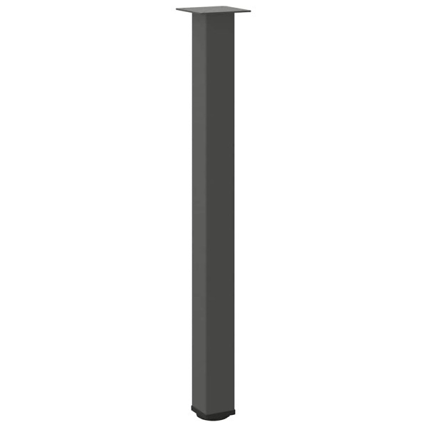 Patas para mesa de centro 4 uds acero antracita 90-92 cm M 4