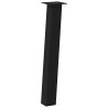 Patas para mesa de centro 4 uds acero negro 72 cm 4