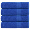 Toallas de mano 4 piezas azul 50x100 cm 360 g/m² 100% algodón 1
