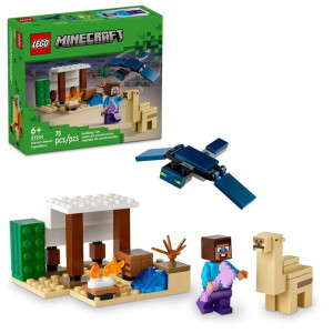 Lego minecraft a expedição de steve ao deserto D