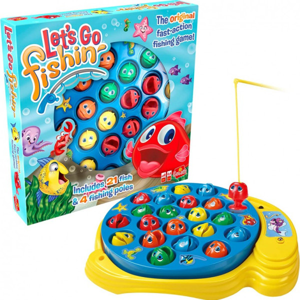 Juego de pesca para niños goliath let´s go fishing D