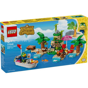 LEGO Animal Crossing Bars Walk com o capitão D