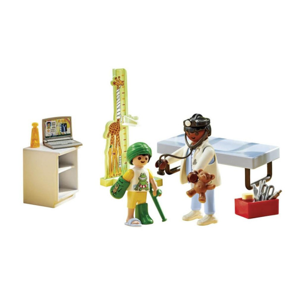Playmobil action heroes: pediatria con osito de peluche M 2