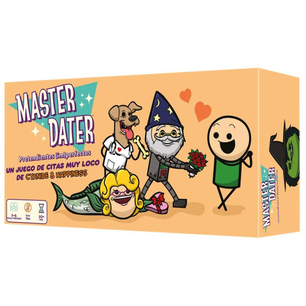 Jogo de mesa mestre dater D