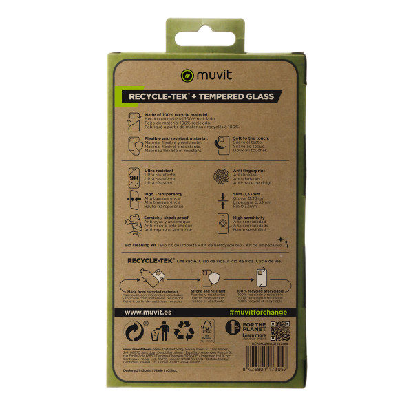 Funda muvit para samsung galaxy s24 ultra + protector de pantalla vidrio templado plano M 4