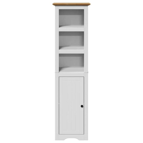 Mueble de baño BODO blanco y marrón 44x30x160 cm M 4