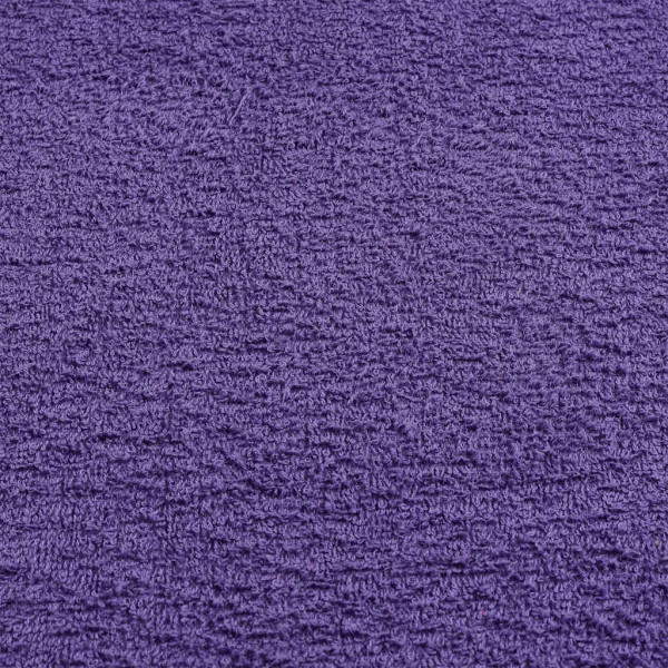 Toallas de sauna 2 uds 100% algodón morado 80x200 cm 360 gsm M 5