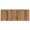 Mueble para TV madera contrachapada roble artisan 80x34x30 cm 4